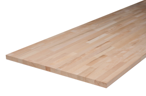 Plan de travail 36x650x2500mm hêtre lamellé collé